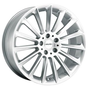 Carmani 17 Fritz white silver Wheel 10,5x21 - 21 inch 5x112 bold circle