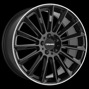 Carmani 17 Fritz black lip polish Wheel 10,5x21 - 21 inch 5x112 bold circle