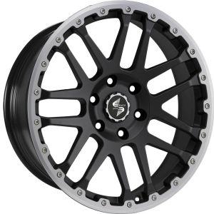 Etabeta COMBAT CV Black matt lip + cap pol. Wheel 9x20 - 20 inch 6x139,7 bold circle
