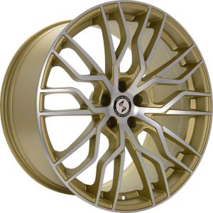 Etabeta MEDUSA Gold matt full pol. Wheel 9x20 - 20 inch 5x127 bold circle