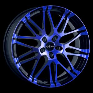 Oxigin 14 Oxrock blue polish Wheel 8,5x19 - 19 inch 5x112 bold circle