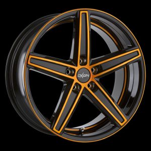 Oxigin 18 Concave orange polish Wheel 7,5x18 - 18 inch 5x112 bold circle