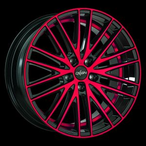 Oxigin 19 Oxspoke red polish Wheel 8,5x18 - 18 inch 5x108 bold circle