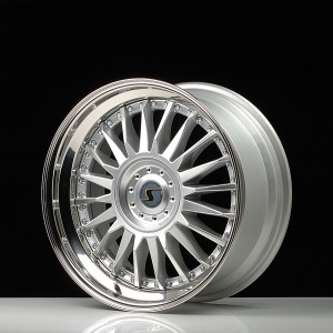 Schmidt CC-Line High Gloss silver Wheel 9,50x21 - 21 inch 5x108 bold circle