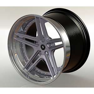 Schmidt FS-Line High Gloss silver Wheel 9,00x20 - 20 inch 5x110 bold circle