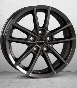 Borbet W mistral anthracite glossy Wheel 7x17 inch 5x112 bolt circle