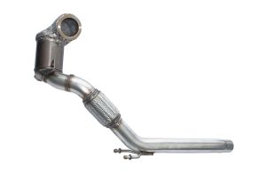 ECE Downpipe  70mm front pipe fits for VW Passat 3C