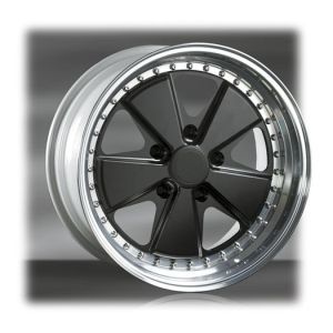 Kerscher FX 3-teilig black matt polished Wheel 9x18 - 18 inch 5x130 bold circle