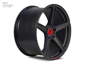 MB Design KV1S DC black dull matt Wheel 11,5x21 - 21 inch 5x112 bolt circle