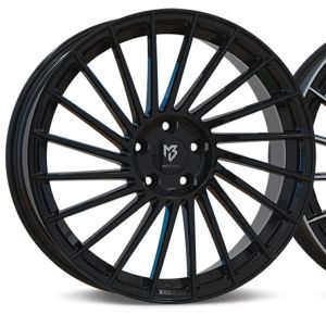 MB Design VR3 black mat Wheel 8,5x19 - 19 inch 5x114,3 bolt circle