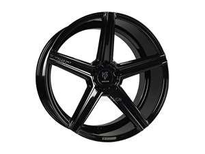MB Design KV1 glossy black Wheel 9x20 - 20 inch 5x120 bolt circle