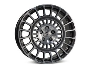 MB Design MSP01 shiney grey polished Wheel 8,5x19 - 19 inch 5x108 bolt circle