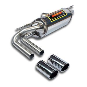 Supersprint Rear exhaust OO80 fits for BMW F33 Cabrio 428i 2.0T (N26 245 Hp) 2014 -