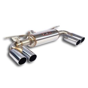 Supersprint Rear exhaust OO80 Right + OO80 Left with valve fits for BMW F23 LCI M240i (340 PS) 2017 -> (mit klappe)