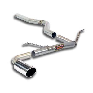 Supersprint Connecting pipe + rear pipe O90 fits for BMW F33 Cabrio 420d (N47 - 184 Hp) 2014 - 2015