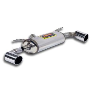 Supersprint Rear exhaust Right O100 - Left O100 fits for BMW F33 Cabrio 430d (258 Hp) 2014 -