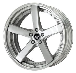 Work Wheels Zeast ST2 silver Wheel 8x19 - 19 inch 5x110 bold circle