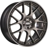 BBS CH-RII platinum/black Wheel 9,5x20 - 20 inch 5x112 bolt circle
