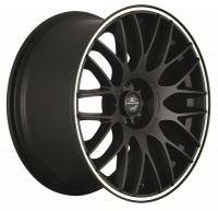 BARRACUDA KARIZZMA Mattblack Puresports / Color Trim weiss Wheel 10,5x20 - 20 inch 5x112 bolt circle