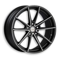 Etabeta Manay-K Black matt polish Wheel 8,5x19 - 19 inch 5x112 bold circle