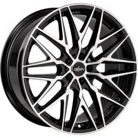 Oxigin 25 Oxcross black full polish Wheel 9x20 - 20 inch 5x112 bold circle