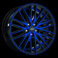Oxigin 19 Oxspoke blue polish Wheel 7,5x17 - 17 inch 5x100 bold circle