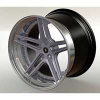 Schmidt FS-Line Highgloss Silber Wheel 10,5-11,25x21 - 21 inch 5x130 bold circle