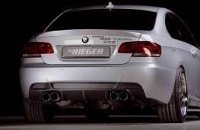 Heckeinsatz Coupe/Cabrio mit M-Paket Rieger Tuning passend fr BMW E92 / E93