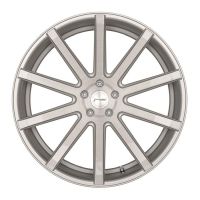 CORSPEED DEVILLE Silver-brushed-Surface 9x21 5x112 bolt circle