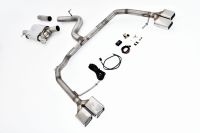 FMS Streetbeast  76mm Duplex Exhaust system stainless steel with flap-control fits for Skoda Superb 3V (3T)