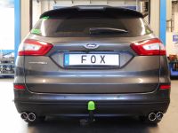 Fox sport exhaust part fits for Ford Mondeo V Hatchback/ Caravan final silencer right/left - 2x76 type 16 right/left