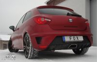FOX Sportauspuff passend fr Seat Ibiza 6J - Cupra Endschalldmpfer - 1x55 Typ 10 (nicht sichtbar)