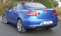 FOX Sportauspuff passend fr VW Eos 1F - Facelift Endschalldmpfer rechts/links - 2x80 Typ 16 rechts/links