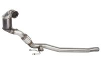 ECE Downpipe  76mm front pipe fits for AUDI A3 8V