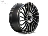 MB Design VR3 matt grey polished Wheel 8,5x19 - 19 inch 5x114,3 bolt circle