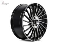 MB Design VR3 shiney black polished Wheel 8,5x19 - 19 inch 5x114,3 bolt circle