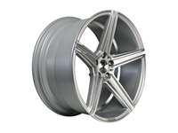 MB Design KV1 silver Wheel 10.5x20 - 20 inch 5x120 bolt circle