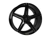 MB Design KV1 glossy black Wheel 10.5x20 - 20 inch 5x112 bolt circle