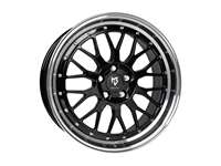 MB Design LV1 black shiney polished Wheel 8.5x20 - 20 inch 5x108 bolt circle