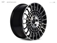MB Design MSP01 shiney black polished Wheel 8,5x19 - 19 inch 5x112 bolt circle