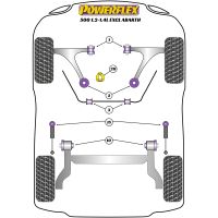 Powerflex Road Series passend fr Ford KA (2008 - 2016) untere Drehmomentsttze (Fast Road/Track)