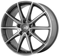 RC RC32 Himalaya Grey full polished (HGVP) Wheel 6,5x16 - 16 inch 5x108 bolt circle