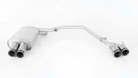 Remus sport exhaust with 2 tip(s)  84 mm Street Race fits for BMW 5er F11 3,0l Diesel 6 Cyl, 180kw