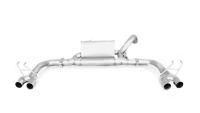 Remus Sport exhaust centered for left/right system (without tail pipes)with integrated valves, incl. EC type approvalOriginal tube  60 mm - REMUS tube  70 mmIt is not permissible to activate the valve on public roads as per the EU transport authority.Th