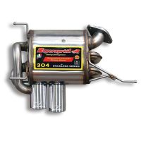 Supersprint Rear exhaust -Power Loop- OO 80. fits for BMW E81 118i (143 PS - Mot. N43) 2007 -> 2012