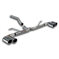 Supersprint Connecting pipe + rear pipe RightOO80 - LeftOO80 fits for BMW F20 / F21 114d (95 Hp) 2013 - 2015