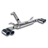 Supersprint Connecting pipe + rear exhaust Right OO80 - Left OO80 fits for BMW F20 / F21 116d (116 Hp) 2013 - 2015