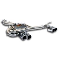 Supersprint Rear exhaust Right OO80 - Left OO80 fits for BMW E82 Coup 135i Bi-Turbo (306 Hp Motore N54) 07 - 04/2010
