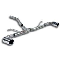 Supersprint Connecting pipe + rear pipe Right O90 - Left O90 fits for BMW F20 / F21 116d (116 Hp) 2013 - 2015