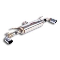 Supersprint Rear exhaust Right O80 - Left O80 with valve fits for BMW F20 / F21 M135i xDrive (320 Hp) 2013 - 2015